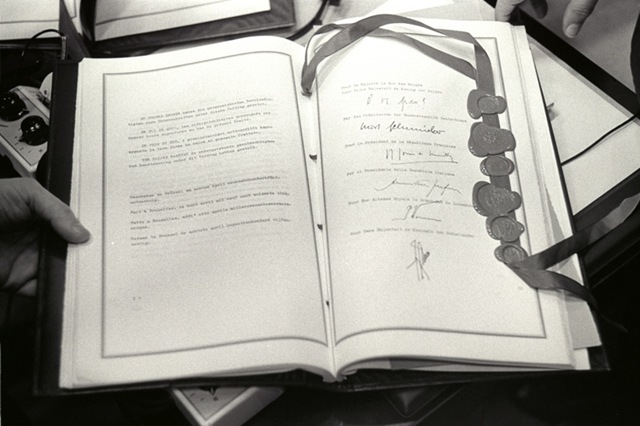 De Gaulle défend le traité de Rome de 1957 Gaullisme.fr